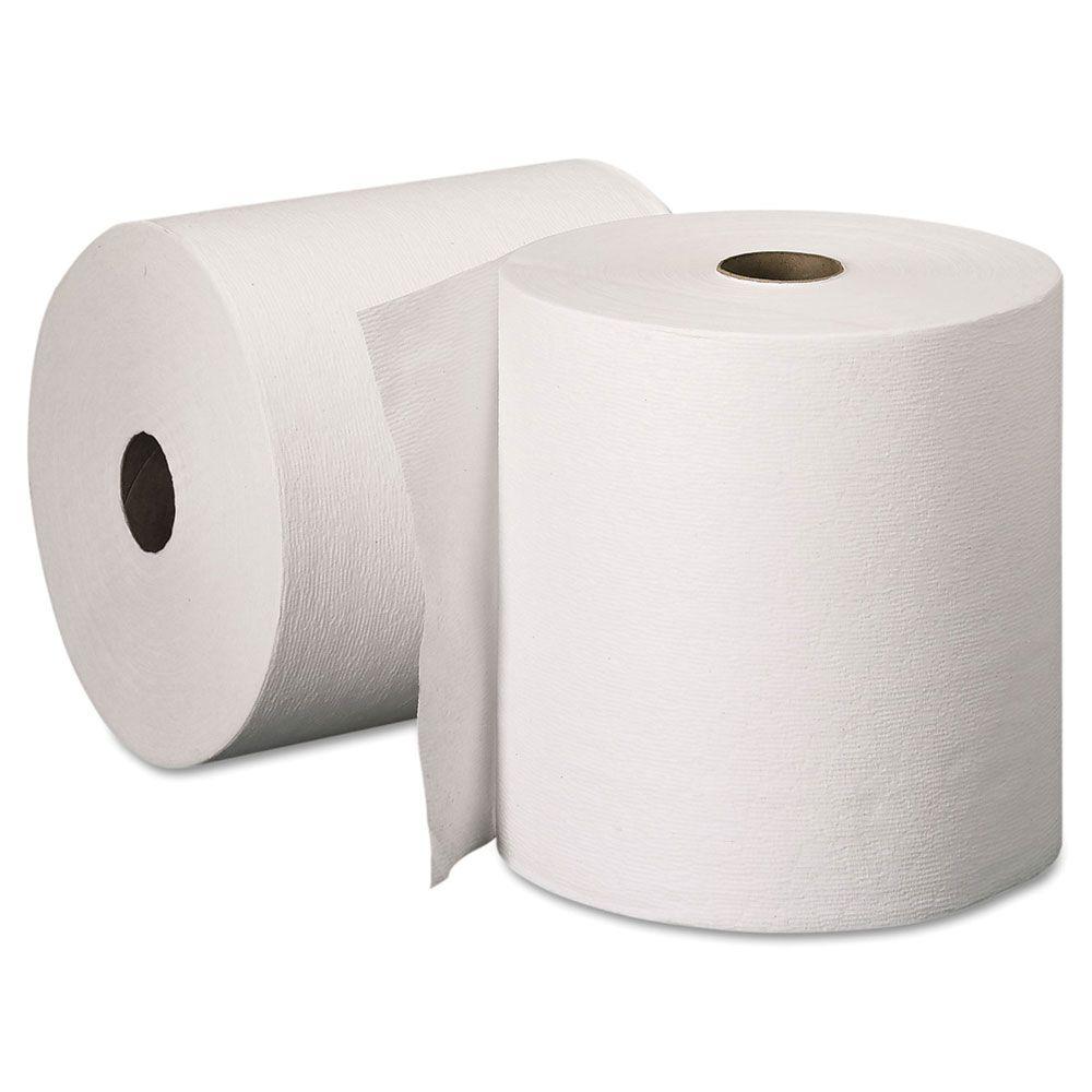 White Hard Roll Towel