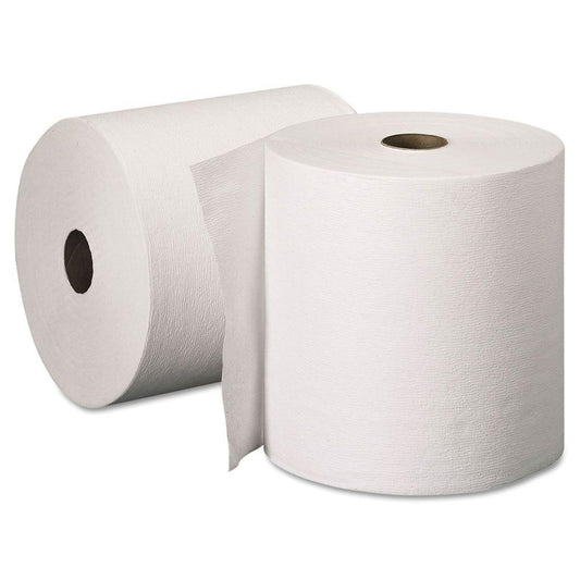 White Hard Roll Towel