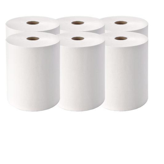White Hard Roll Towel